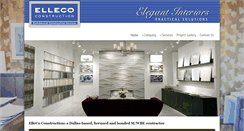 Desktop Screenshot of ellecoconstruction.com